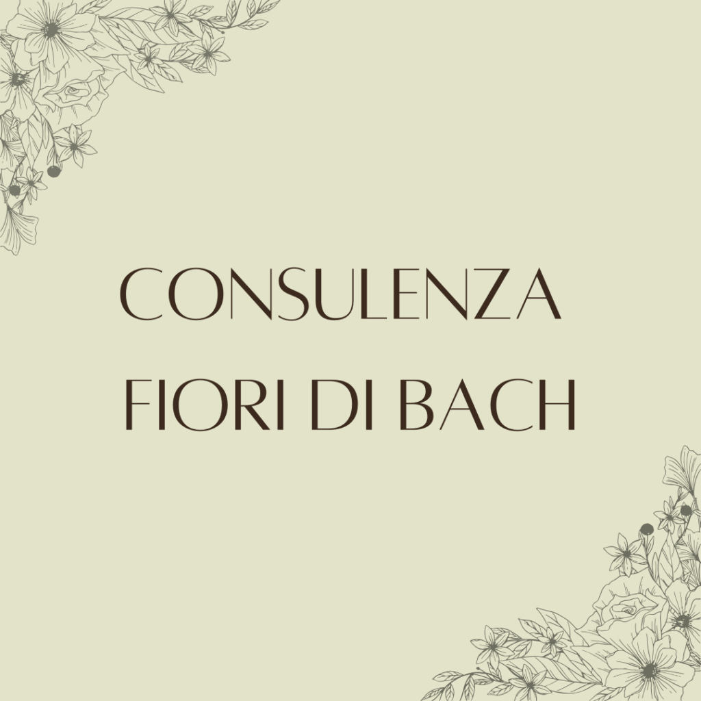 Consulenza fiori di bach