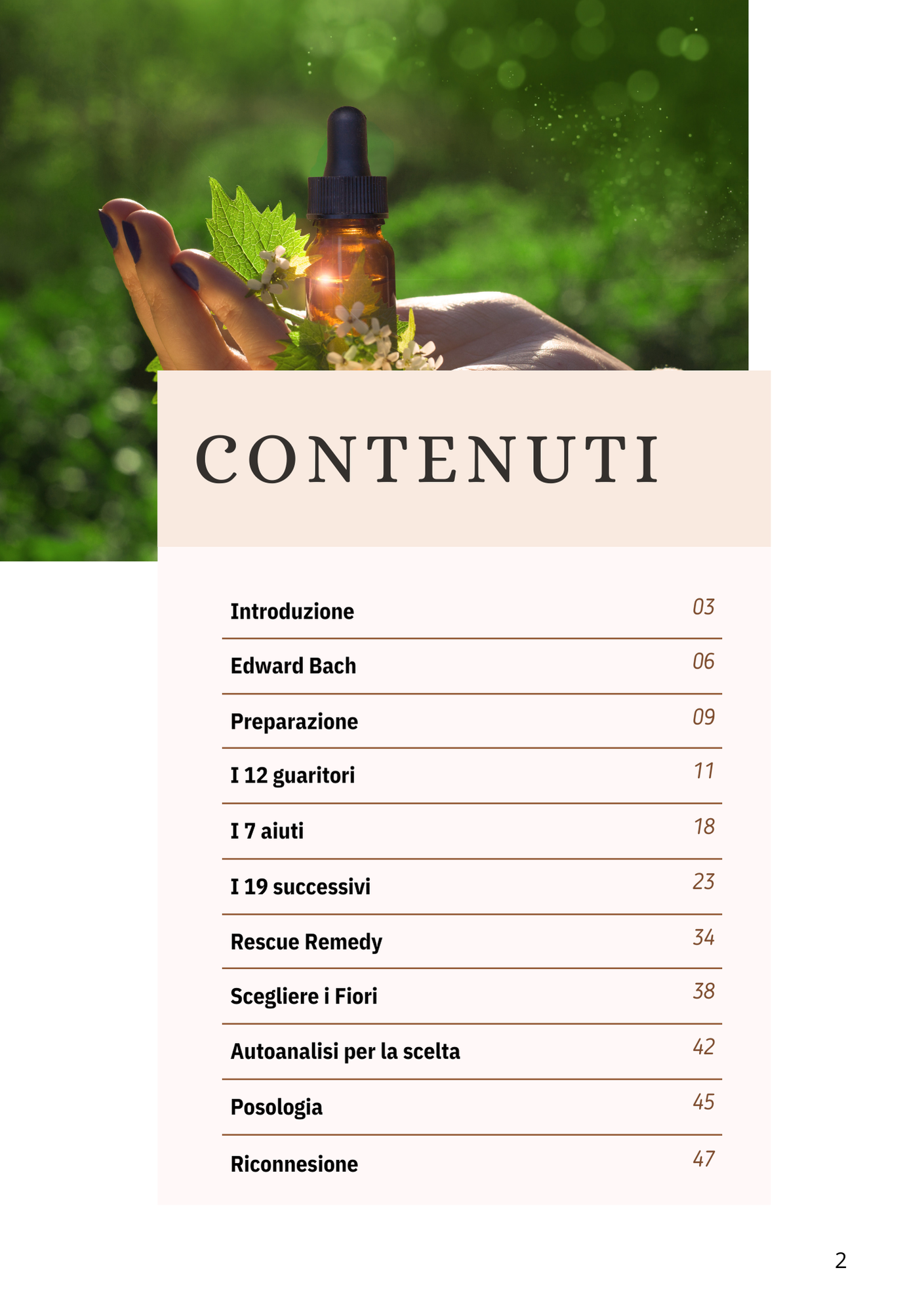 guida ai fiori di Bach